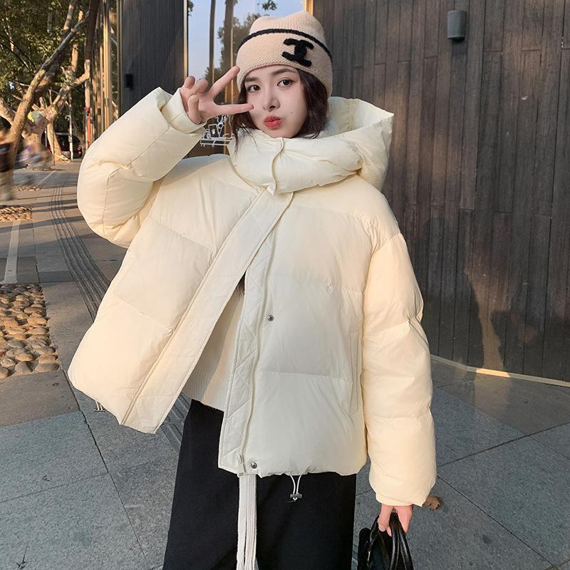 Annual Down Cotton-padded Clothes Women's Short Fashion Cotton-padded Clothes Loose Design Jacket