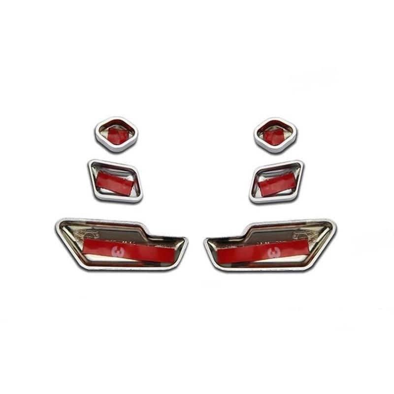 Кнопка регулировки сиденья автомобиля, наклейка на крышку переключателя, наклейка для Mercedes Benz CE GL GLA CLS ML Class W204 W212 W218 X166, аксессуар