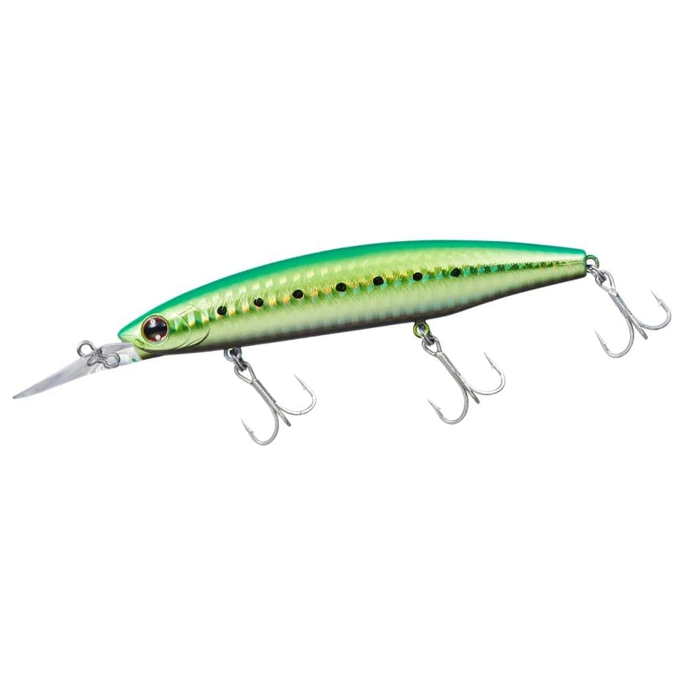 Daiwa Shoreline Shiner Z Set Upper 110S-DR Laser Lime Chartreuse Iwashi Fishing Lure 110mm
