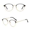 Vision Care Ultralight Metal Round Frame Optical Glasses Eyewear Eyeglasses Myopia Glasses
