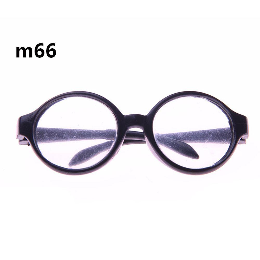 Аксессуары для классных девочек Игрушки Одежда Кукольные очки Прозрачные линзы Круглая оправа Очки Миниатюрные очки