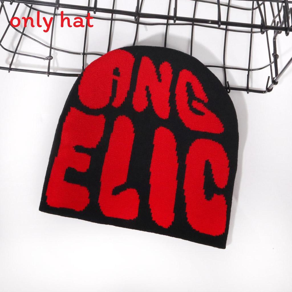 Letter Pattern Fashion Women Casual Warm Knitted Hat For Autumn And Winter