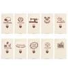 Woven Knitted Supplies Sewing Accessories Cloth Garment Labels Handmade With Love Clothing Tags