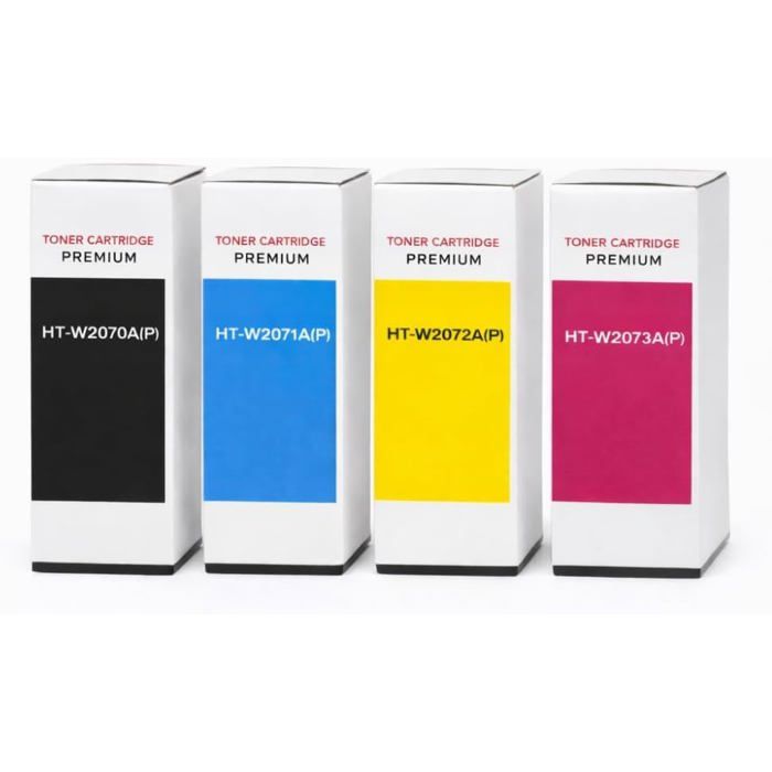 Комплект из 4 совместимых тонеров HP 117A W2070A для ColorLaser 150a/150nw и MFP 178nw, 178nwg, 179fnw, 179fwg