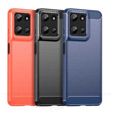 Для Чехол Motorola Moto G 5G 2025 Чехол Moto G 5G 2025 Capas Бампер для телефона Ударопрочный ТПУ Мягкий Углеродное волокно Fundas Moto G 5G 2025