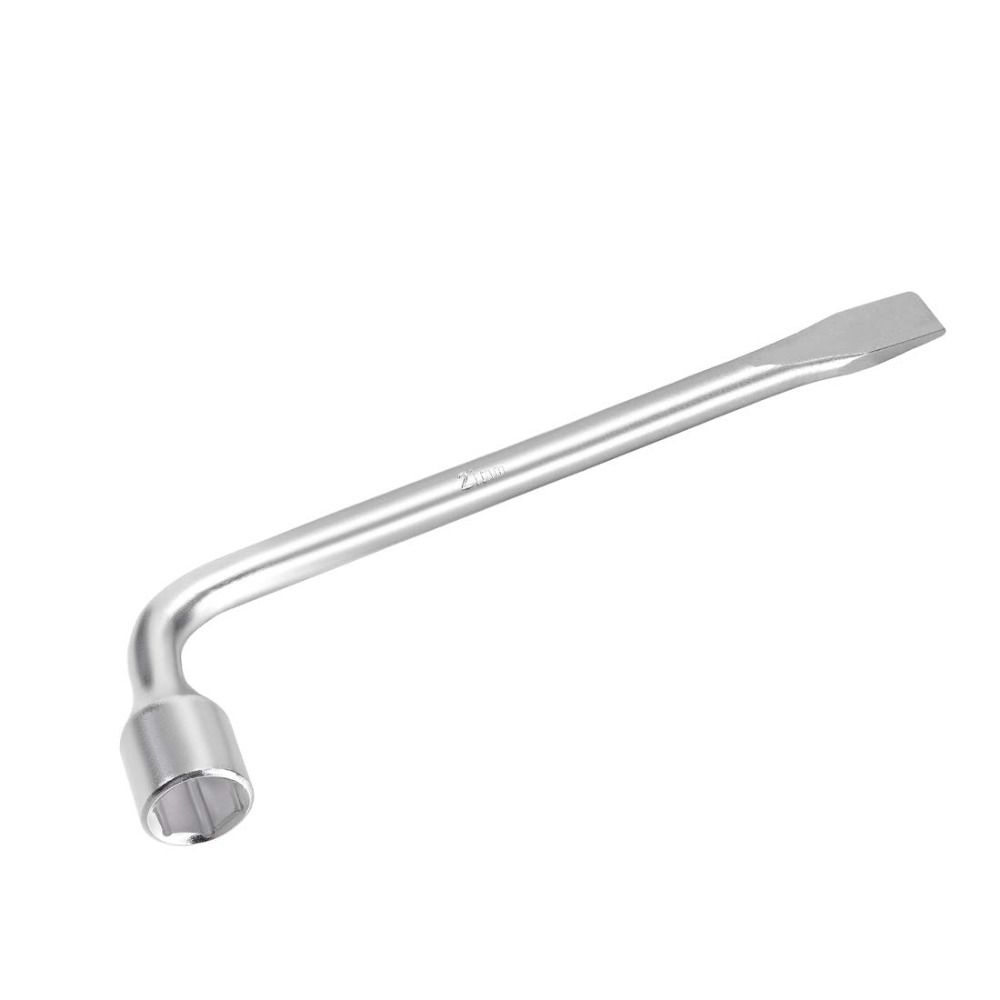 45# Steel Tire Wrench 21mm Wheel Spanner Lug Wrench for Machinery Carpentry Construction