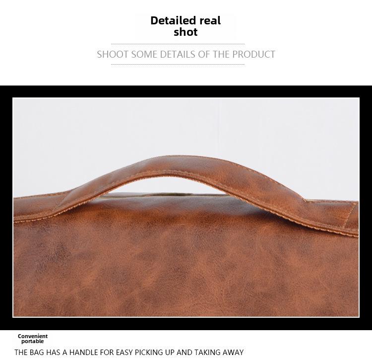 2024 Мужская водонепроницаемая косметичка премиум-класса из ПУ, большой вместительный органайзер для косметики