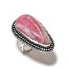 Rhodochrosite Gemstone 925 Sterling Silver Gift Jewelry Ring Size 9