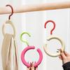 1/2/3Pcs Scarf Storage Hanger Heavy Duty Space-Saving Multi-purpose Hat Waist Belt Wallet Tie Clothes Storage Hook Closet Organizer