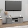 VidaXL TV Stand with Door Sonoma Grey 102x30x36 Cm 823356