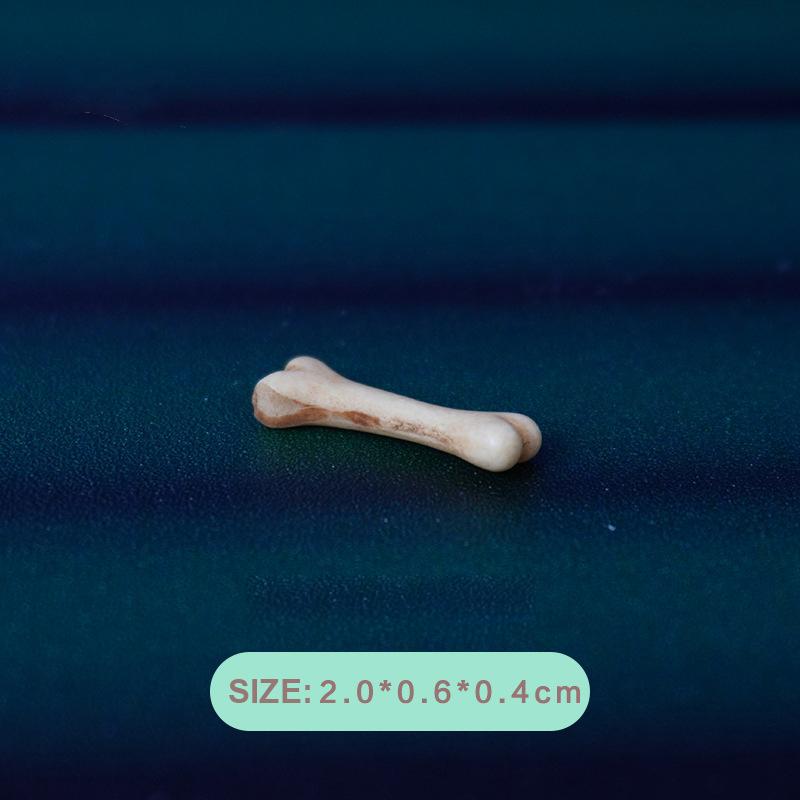 Мини-скелет на Хэллоуин, тыквенные кости, украшения, микропейзаж, креативные миниатюрные фигурки, сделай сам, украшение для домашнего стола, подарки