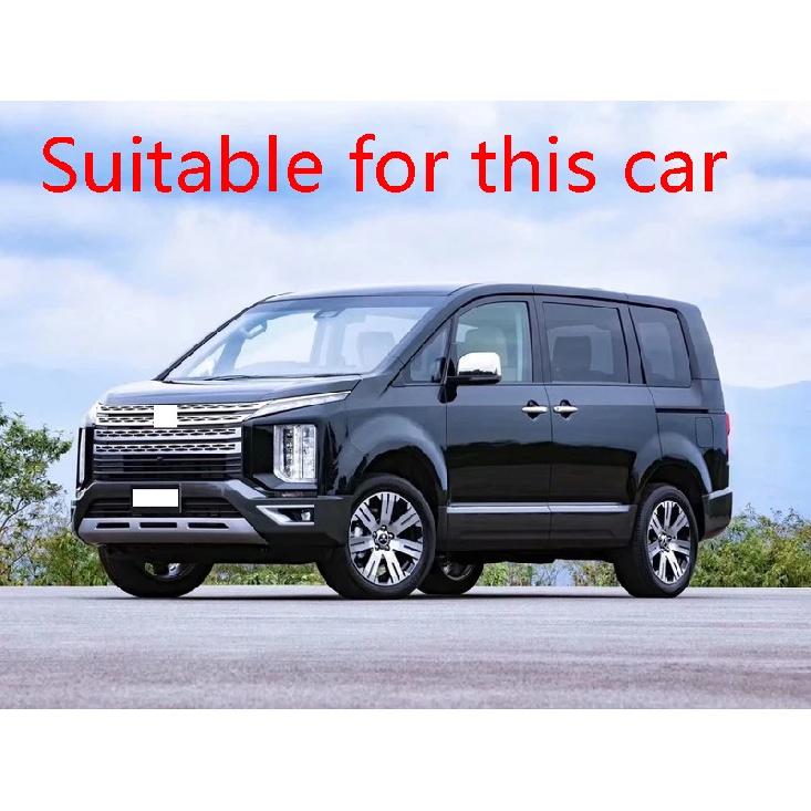 Для Mitsubishi Delica D:5   Автоаксессуары ABS Хромированная Накладка на Ручку Двери С Отверстием для Smart Ключа Колпачок Накладка