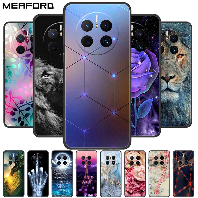 Чехол-накладка для Huawei Mate 50 Pro, мягкий ТПУ, Funda, окрашенные чехлы для Huawei Mate 50 Pro, силиконовая накладка Mate50 Pro 50Pro 6.74 Coque