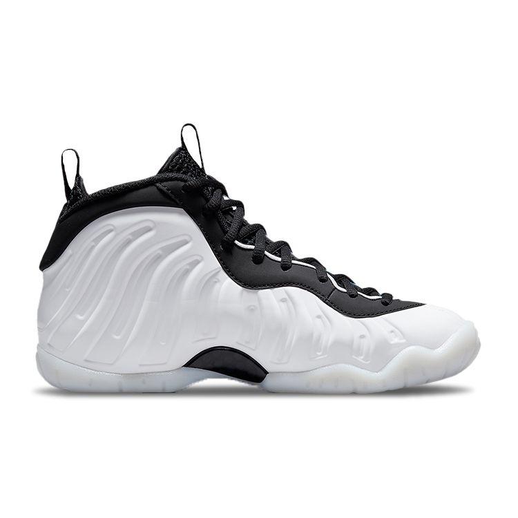 Nike Кроссовки Little Posite One GS Orland Home Kids белые черные Hyper-Royal CZ2548-100