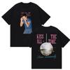 Футболка Harry Styles Kiss All The Time Tour 2026 Мужская Винтажная Хлопковая Оверсайз Унисекс Высокое Качество Y2K Футболка с Коротким Рукавом