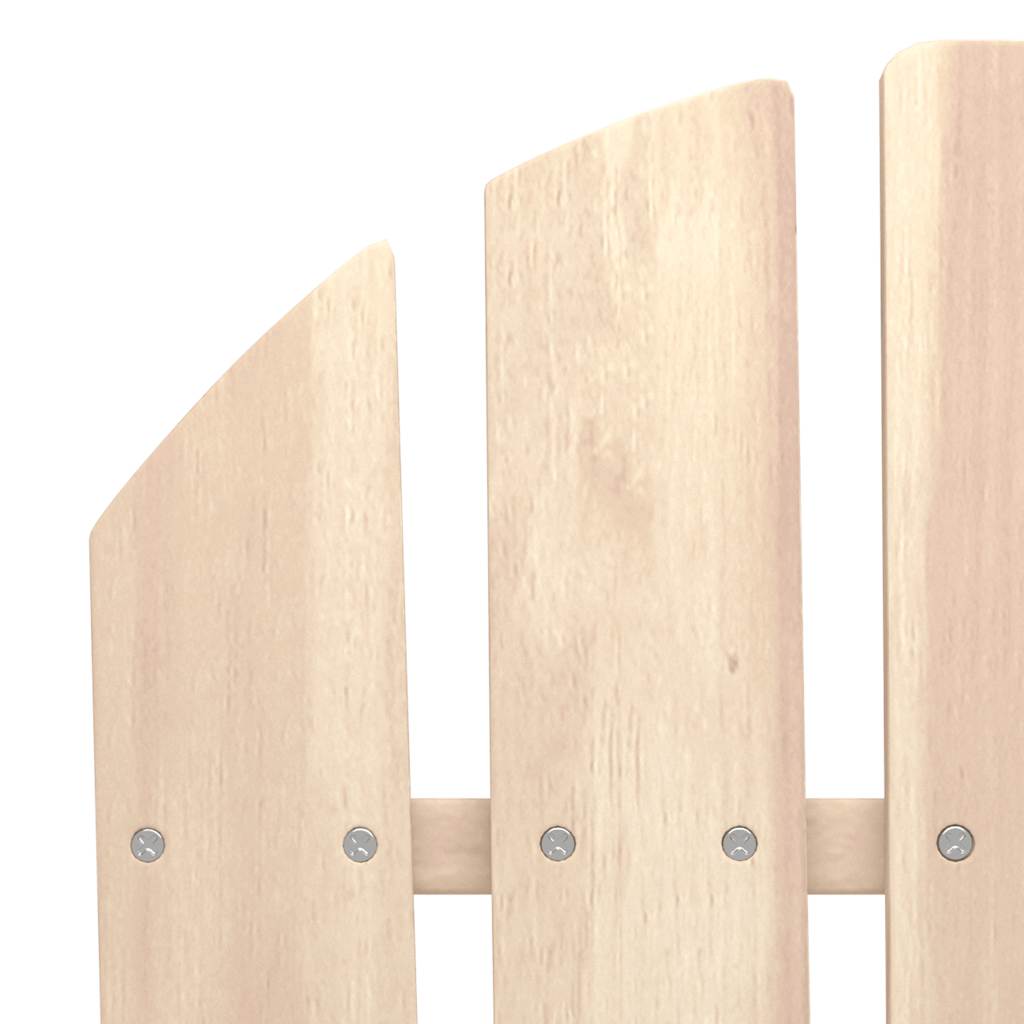 Adirondack Garden Chair with Table Solid Pine Wood