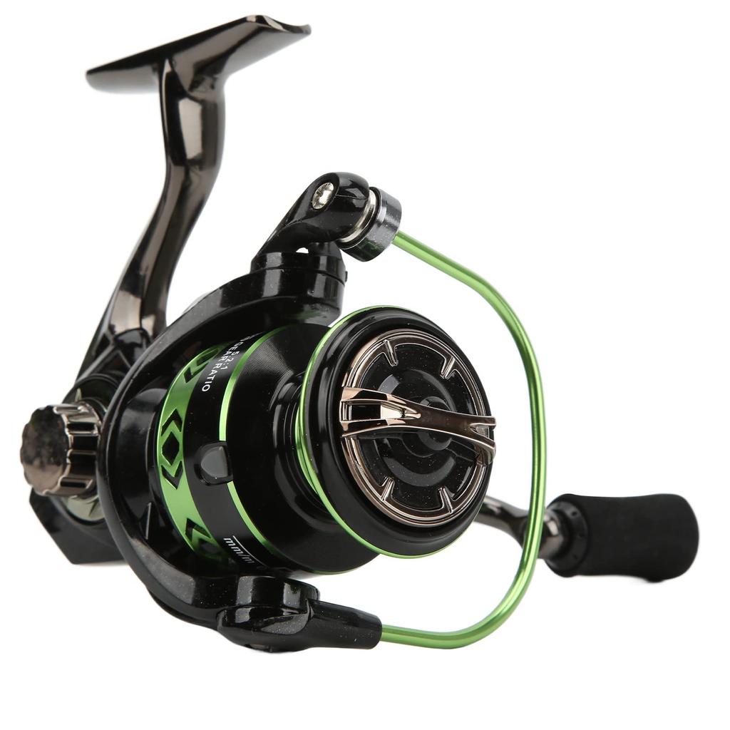 Спиннинговая рыболовная катушка с геометрической шпулей, герметичными подшипниками для любителей рыбалки, цельнометаллическая, 5.21 Высокопроизводительная (DK2000)