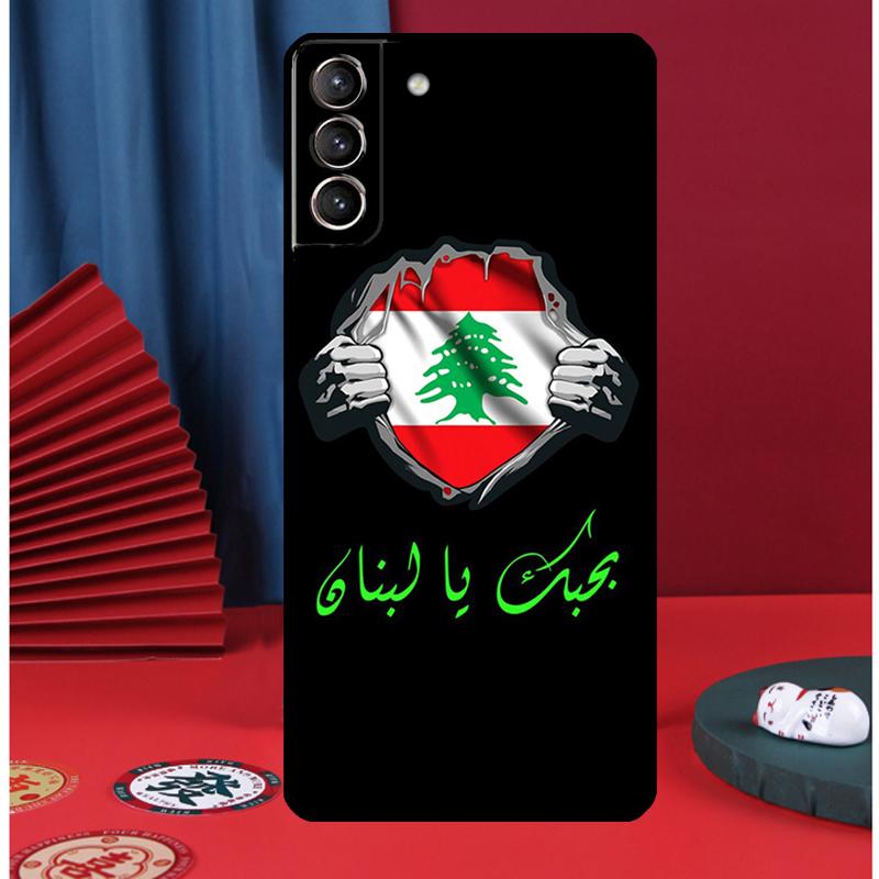 Чехол с флагом Ливана для Samsung Galaxy S22 S23 Ultra S21 S20 FE S9 S10 S22 S23 Plus Note 10 Note 20 Ultra