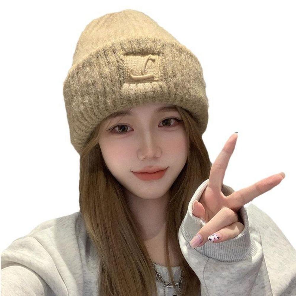 Многоцветные вязаные шапки женские/мужские женские шапки-бини высокого качества теплые шапки для улицы