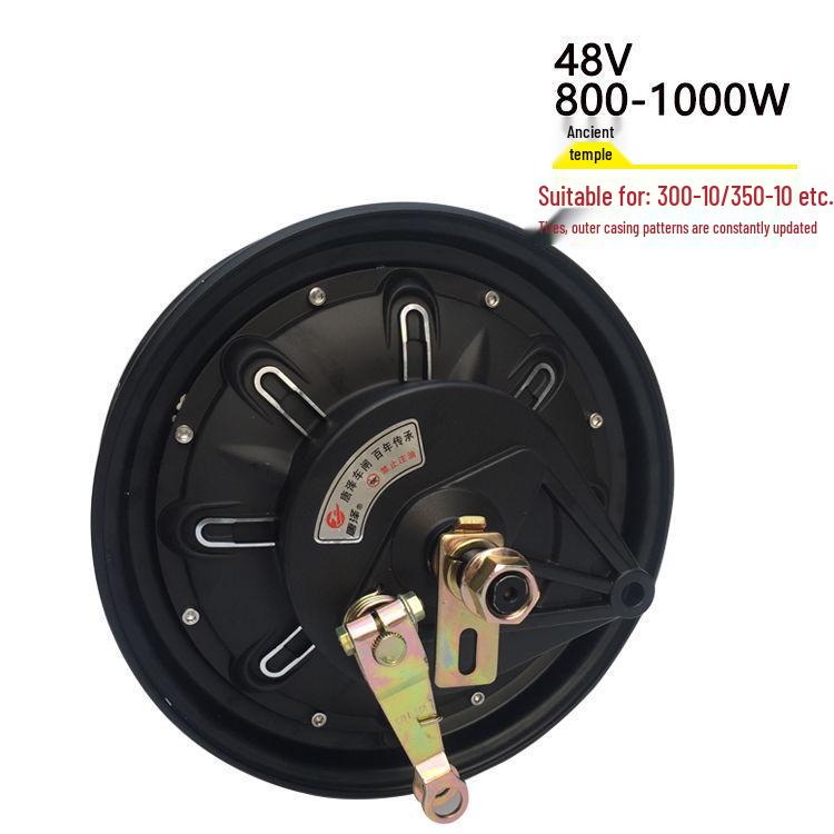 Универсальный высокоскоростной электродвигатель для электромобилей (10-дюймовый, 1000 Вт/1500 Вт/2000 Вт, 48 В/60 В/72 В) для Xinri Aima