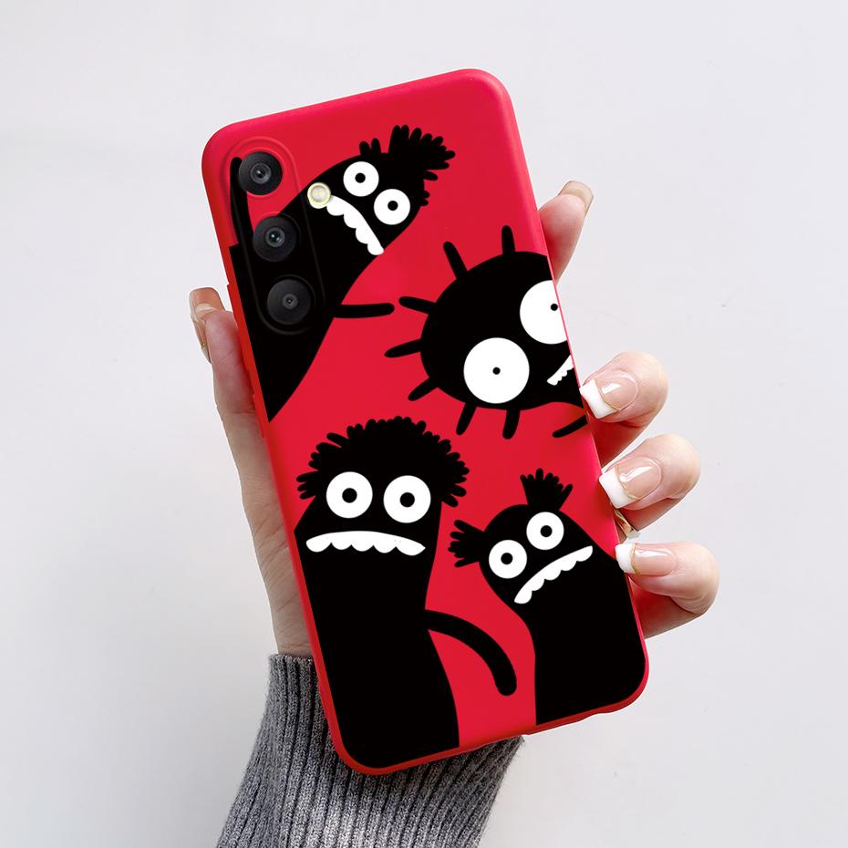 For Samsung A25 5G Case SM-A256B Stylish Painted Soft Silicone Shockproof Cover For Samsung Galaxy A15 A25 A35 A55 5G 2023 Capa