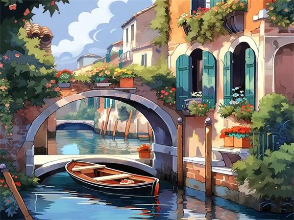 5D Алмазная Картина Новые Поступления Корабль Полный Квадрат Круглый Вышивка Городской Пейзаж Мозаика Домашний Декор