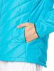 Tennis Wear Tech Fill Jacket Heat Retention Water Repellent Windproof 62MEA505 Blue Atoll X Black L [Mizuno] (Tech Fill)