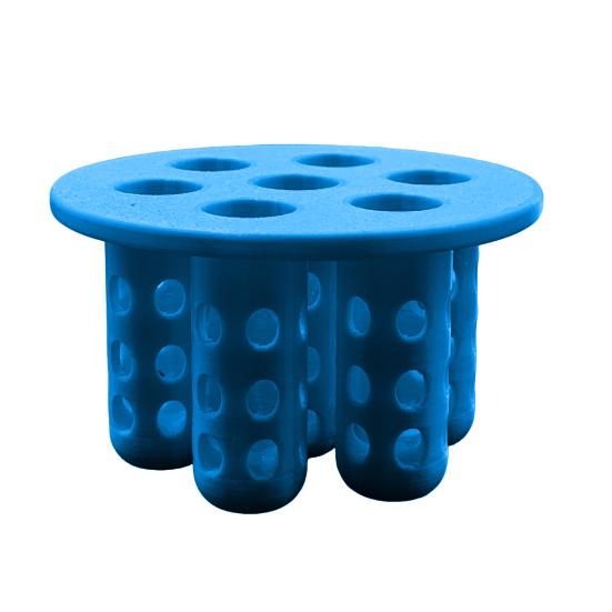 Регенератор зеленого лука 3D-печатная крышка-горшок для зеленого лука 7 или 9 отверстий Кухонный инструмент для повторного выращивания для гидропонного контейнера Легкое повторное выращивание зеленого лука