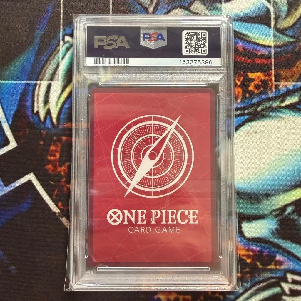 Used PSA10 One Piece Card Luffy Nika Leader Parallel OP09-061