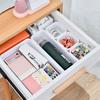 8 Pcs/Set Drawer Storage Boxes 3-Size Classification Storage Organizer Case Set Makeup Storage Bins Bedroom Kitchen Office Vanity Organizer Trays