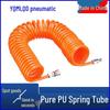 9m PU Spring Air Hose, 15 Compressor & 6 Pump, Retractable High-Pressure Duct