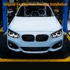 Передний Бампер Решетка Радиатора "Ноздри" Гоночные Решетки Для BMW 1 Серии F20 F21 2015-2019 Замена Одиночные Двойные Ламели Глянцевый Черный