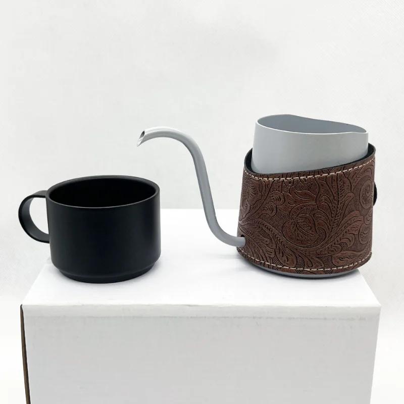 Gooseneck Kettle Goose Beak Kettles Coffee Accessories Hand Drip Kettle Stainless Coffee Maker Teapot Pot Accessory Steel Dining