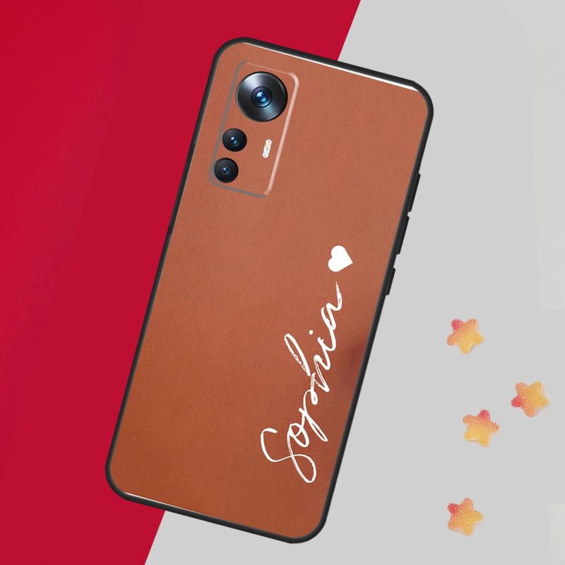 Персонализированная монограмма для POCO F5 X3 X5 Pro F3 F4 M5s X4 GT Чехол для Xiaomi 13 14 Pro 11T 12T 13T Pro 12 Lite 12X