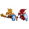 MOC Medieval Military Lion Knight Building Blocks Accessories Castle Soldier Shield Armor Model Toy Gift Mini Brick E023 Weapons