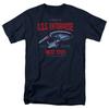 Футболка Star Trek Звездная дата 2245 USS Enterprise NCC-1701 Потертая футболка S-5XL
