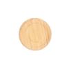 Bamboo Salad Bowl Round Serving Bowl Natural Wood Dishware for Fruit Snacks Appetizers