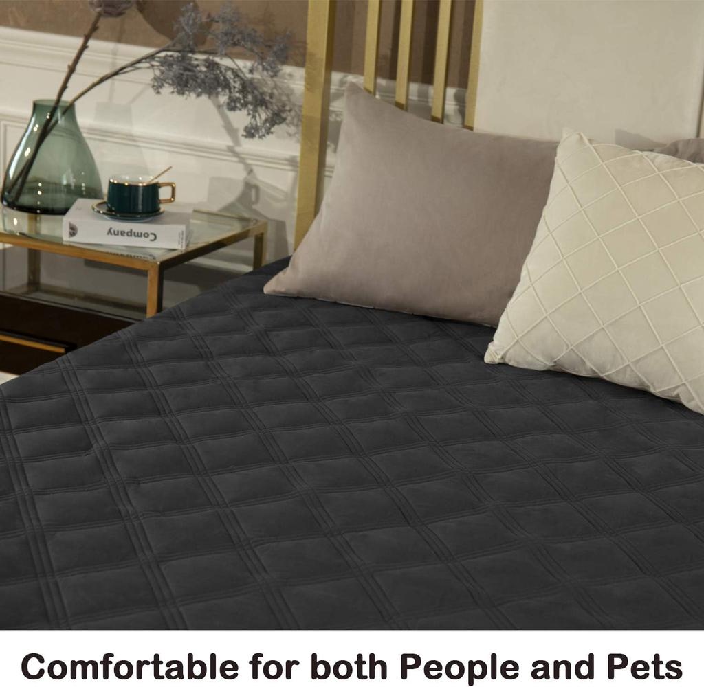 Waterproof Sofa Cover for Living Room Couch Pet Blanket Bed Mat Washable Furniture Protector Blanket for Pets Christmas Decor