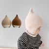 Korean Candy Color Baby Hat Winter Warm Ear Protection Baby Boy Girl Hat Bonnet Soft Knitted Infant Toddler Earflap Cap Beanies
