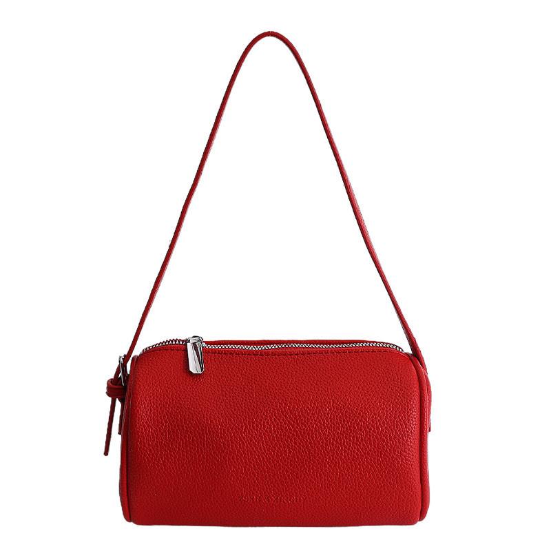 Modern Pu Pillow Bag With Inner Zipper Pocket For Womens Everyday Commuting And Trendy Look