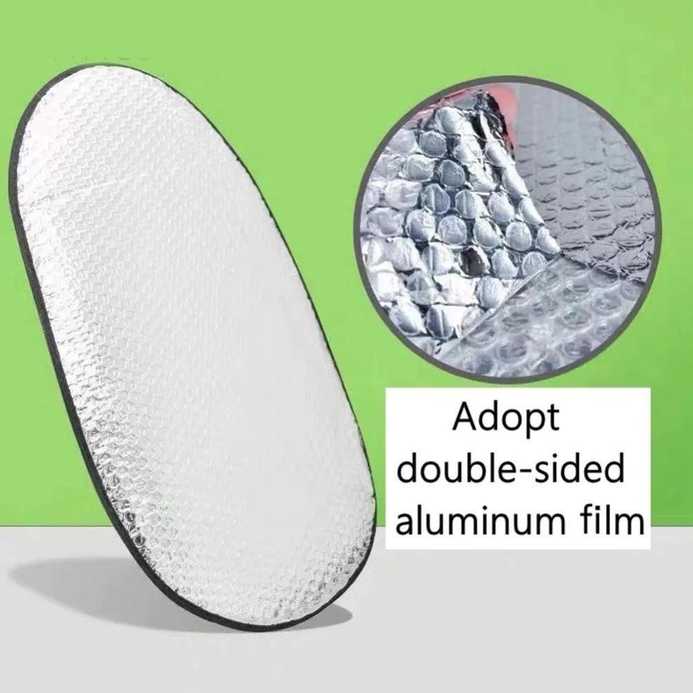 Anti-slip Electric Bicycle Cushion Aluminum Foil Sunscreen Scooter Pad for Summer