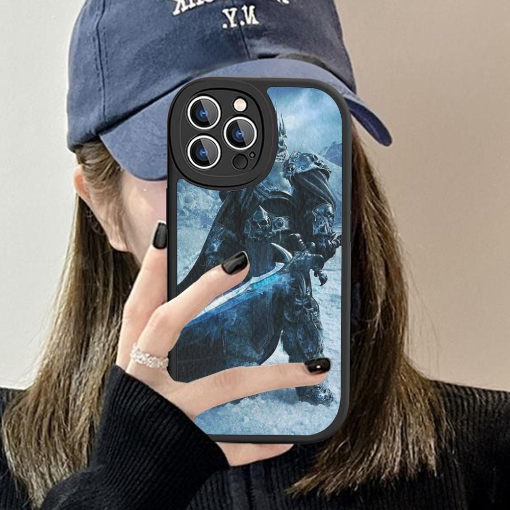 W-World Of W-Warcraft Чехол для телефона Жесткая кожа Для IPhone 16 15 14 13 12 Mini 11 14 Pro Max Xs X Xr 7 8 Plus Fundas