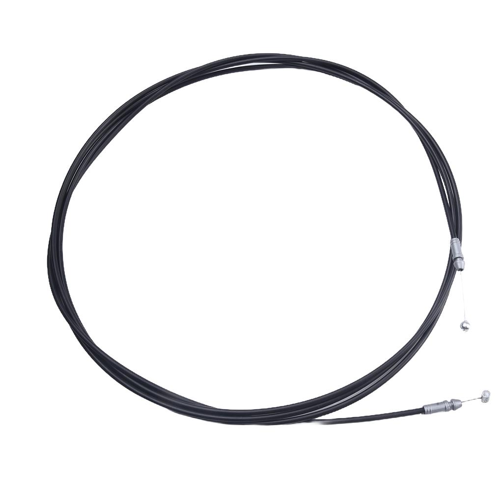 Trunk Lid Release Cable Replacement Set 1pcs Auto Parts Black Car Accessories Kit Metal Plastic Easily Install
