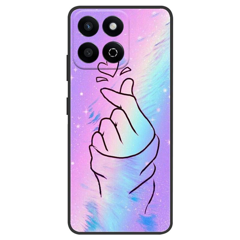 Чехол для Honor 200 Smart 5G Силиконовый Роскошный Космический Мягкий Бампер для Honor 200 Lite 5G Honor200 Pro Чехол для Телефона TPU Модный Fundas