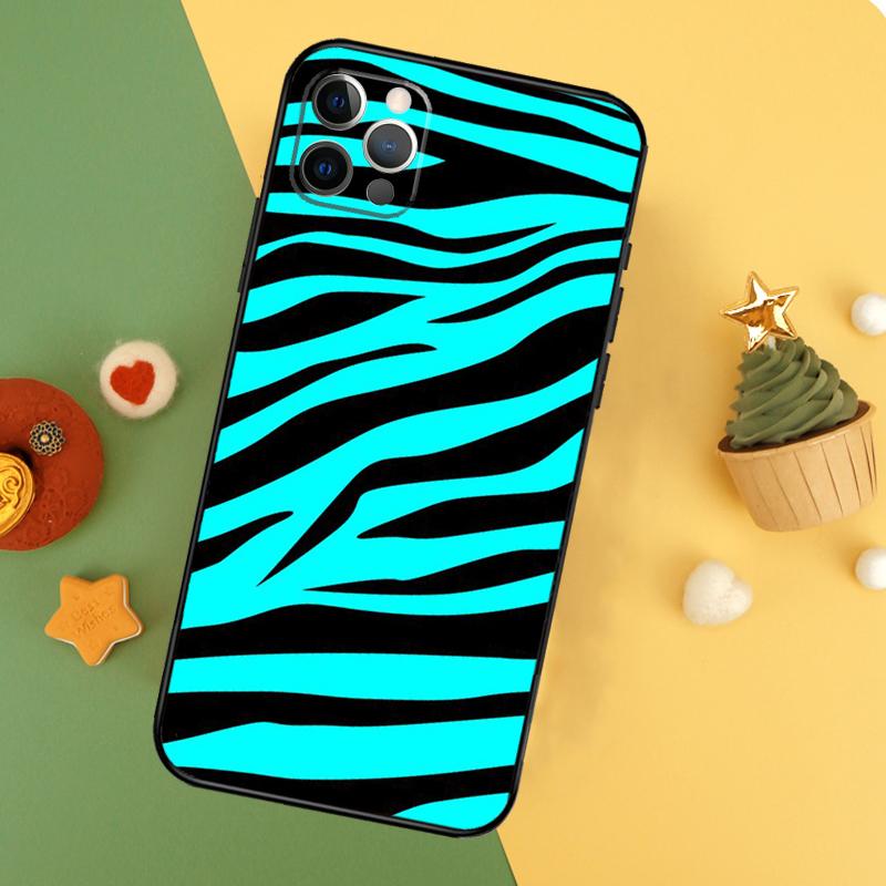 Zebra Stripe Print Phone Case For iPhone 17 16 14 13 12 11 15 Pro Max 12 13 Mini 16E 17 Air Shockproof Cover