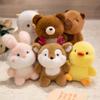 Cute Animal Plush Toys Children'S Table Doll Ornaments Companion Doll Birthday Christmas Gift Soft Sleeping Partner Kawaii Gifts