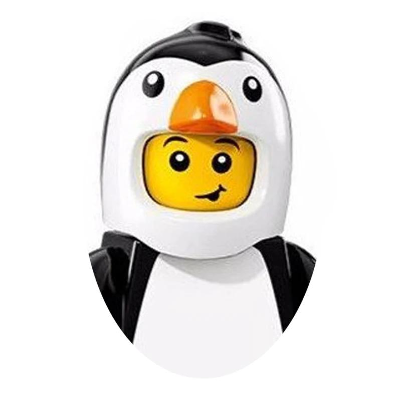 PG8141 Аниме Мультяшная Кукла Конструктор Каваи Банановый Человек Акула Развивающие Игрушки Детский Домашний Подарок Конструктор Приключение