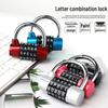 Zinc Alloy 5-Digit Combination Padlock for Doors and Cabinets: Durable and Sturdy