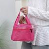 Portable Mesh Beach Bag Clear Travel Wash Bag Zipper Shower Cosmetic Bag  Bath