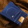 Winter Men 'S Warm Jeans Business Classic Style Black Blue Plus Size Stretch Denim Trousers Male Brand Pants